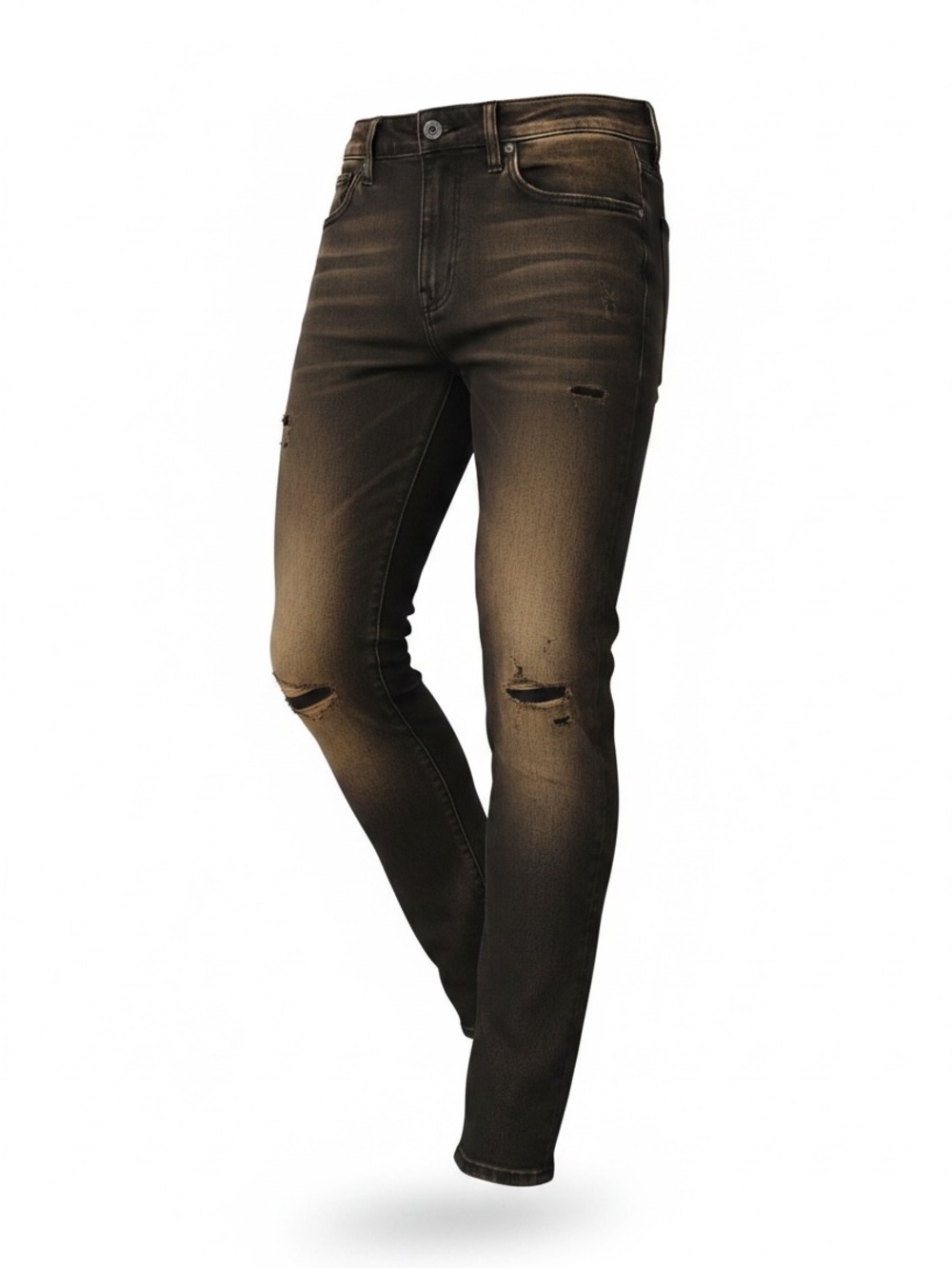 Jordan Craig NWT Men's Copper Black Jeans with Fade